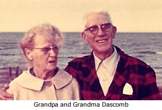 Grandpa and Grandma Dascomb