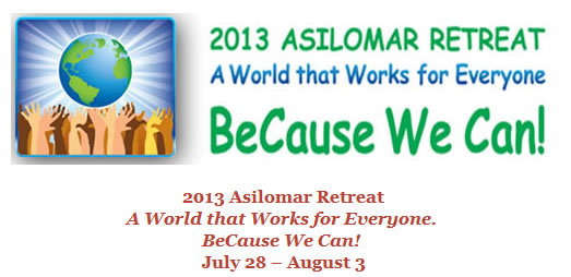 Asilomar Retreat Banner and logo