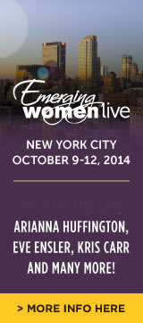 Emerging Women Live ad.