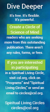 Circle of Science of Mind ad