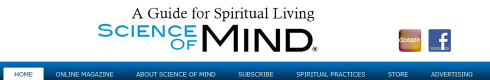 Banner Science of Mind website
