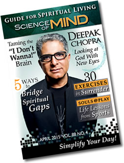 Science of Mind Magazine Cover April  2015