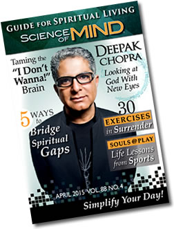 Science of Mind Magazine Cover April 2015