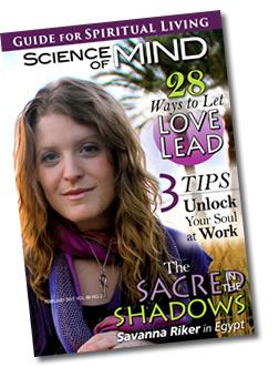 Science of Mind Magazine Cover February 2015