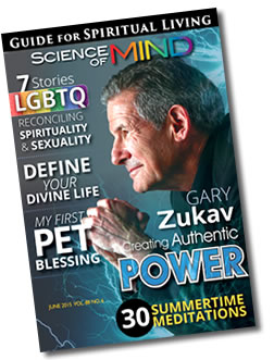 Science of Mind Magazine Cover May  2015