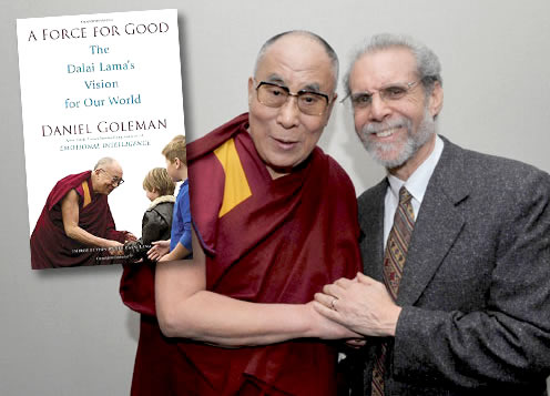 The Dalai Lama and Daniel Goleman