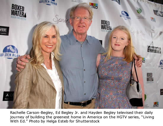 Ed Begley Jr. and family