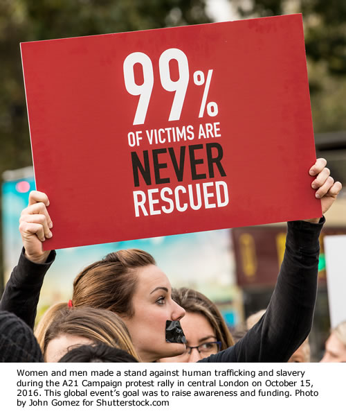 99% OF VICTIMS ARE NEWVER RESCUED