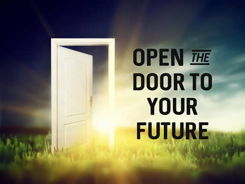 Open the Door To Your Future