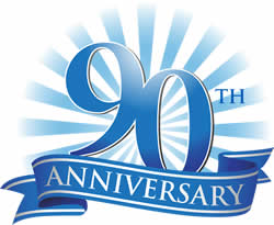 90th. Anniversary Logo