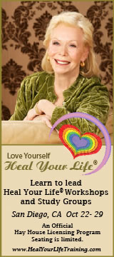 Ad Learn to lead Heal Your Life workshops.