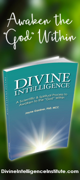 Divine Intelligence book ad.