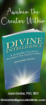 Divine Intelligence book ad.