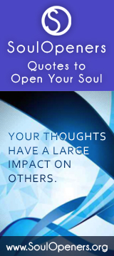 Soul Openers Quotes to Open Your Soul ad.