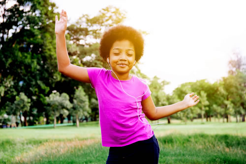 A you child dancing