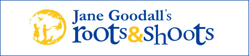 Logo Jane Goodall's roots and shoots