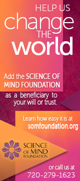 Science of Mind Foundation Ad.