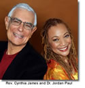 Cynthia James and Dr. Jordan Paul