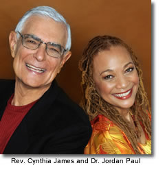 Rev. Cynthia James and Dr. Jordan Paul