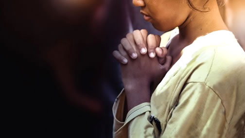 Girl Praying