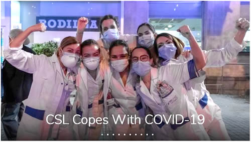 CSL Copes With Covid-19