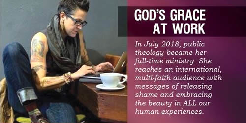 Nadia Bolz-Weber at work