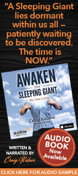 Awaken the Sleeping Giant ad.