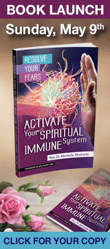 Book Activate your Spiritual Immune System book ad.