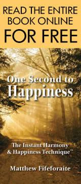 Book ad One Second to Happiness