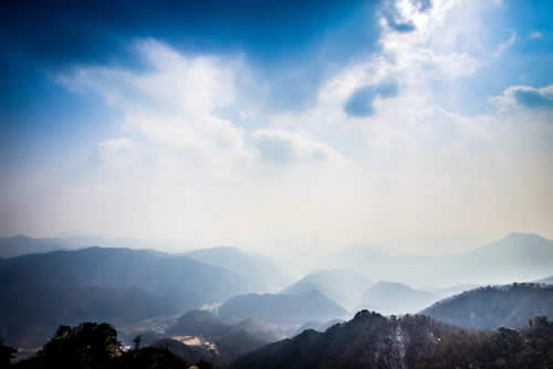 Mountains and Sky