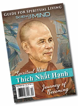 December 2021 Cover Science of  Mind Magazine