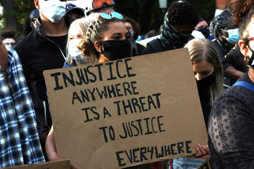Injustice anywhere is a threat