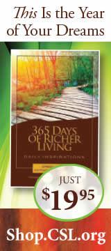 365 Days of Richer Living Book ad.