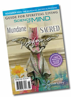 October 2023  Cover Science of  Mind Magazine